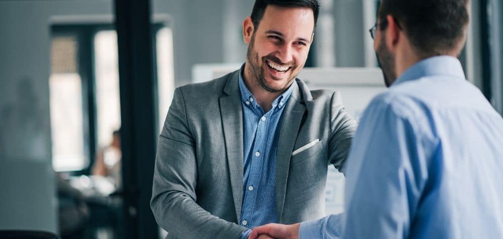 An Employer Welcoming A New Employee After Finding Out About Their Stapled Super Fund