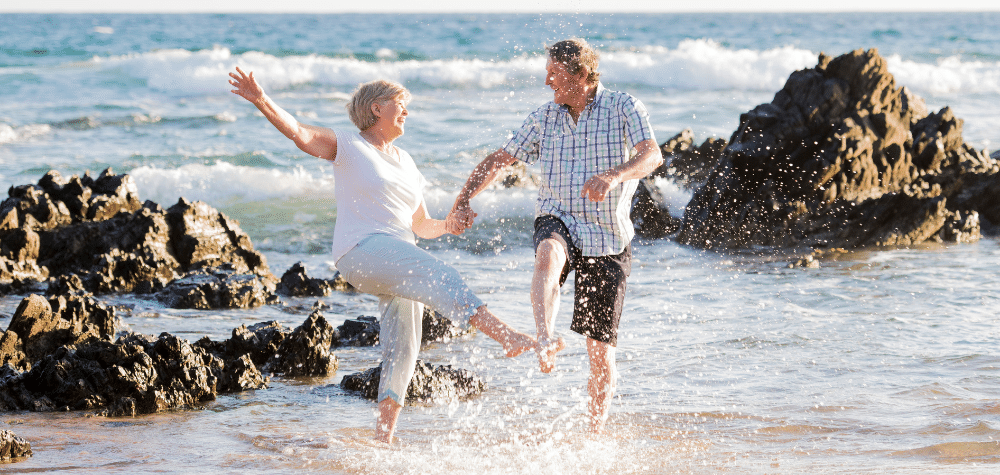 A couple happy in retirement because they found out How To Increase Super